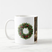Joy to the World Barnyard Animals Wreath Mug Kaffeetasse (Links)