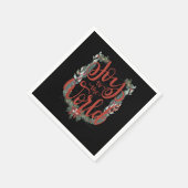 Joy-to-the-World Christliche Weihnachten Jesus Geb Serviette (Ecke)