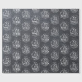 Joy To the World - Christmas Christlich Chalk Wrap Geschenkpapier (Flach)