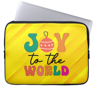 Joy to The World - Christmas Design-50835 Laptopschutzhülle