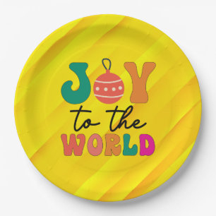 Joy to The World - Christmas Design-50835 Pappteller