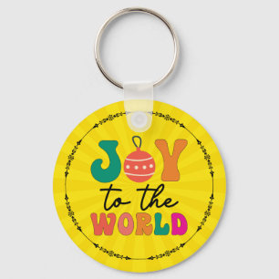 Joy to The World - Christmas Design-50835 Schlüsselanhänger