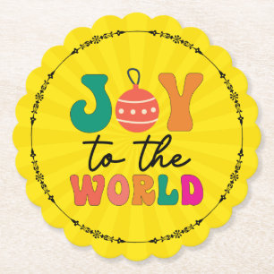 Joy to The World - Christmas Design-50835 Untersetzer