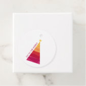 Joy to the World circle tag Geschenkanhänger (Beispiel)