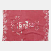 Joy to the World, der Herr ist gekommen Küchentuch (Horizontal)