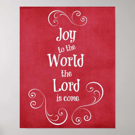 Joy to the World, der Herr ist gekommen Poster (Vorne)