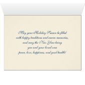 Joy to The World. Fine Art Christmas Cards (Innenansicht Horizontal (Unten))