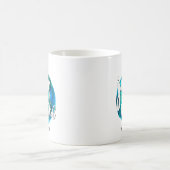 "Joy to the World" Globe, Weihnachten, Custom Kaffeetasse (Mittel)