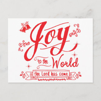 Joy to the World II von Jan Marvin Feiertagspostkarte