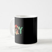 Joy To The World Jesus Christian Nativity Scence C Kaffeetasse (Vorderseite Links)