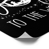 Joy To The World Jesus Christian Nativity Scence C Poster (Ecke)