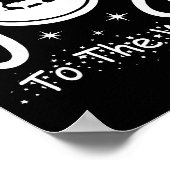 Joy To The World Jesus Christmas Nativity Scene Fa Poster (Ecke)