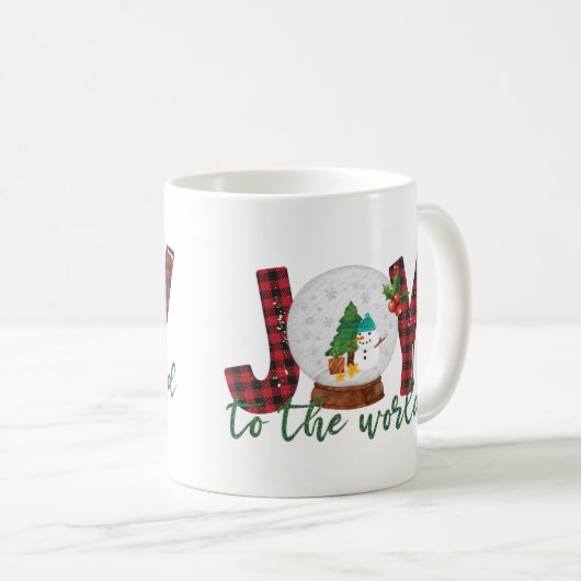 Joy To The World Kaffeetasse (VorderseiteRechts)