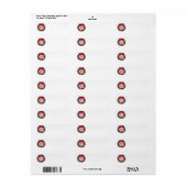 Joy to the World KREath Address Labels (Vorne)