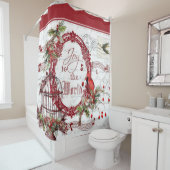 Joy to the World Shower Curtain Duschvorhang (Beispiel)