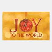 Joy to the World Sticker (Vorderseite)