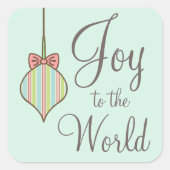 Joy to the World Stickers (Vorderseite)
