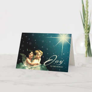 Joy to The World. Vintage Engel Weihnachten