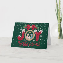 Joy To the World Yarn (Faux, Not actual Yarn)