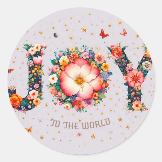 JOY to World Stickers (Vorderseite)