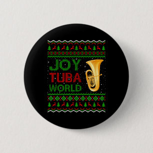 Joy Tuby Weltmusikliebhaber Weihnachtsgeschenk Häs Button