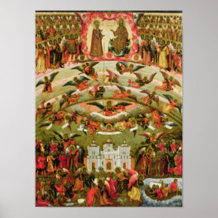 Joy von allen, die Sorrow Jungfrau, 1707 Poster