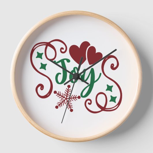 JOY Wall Clock Uhr (Vorderseite)