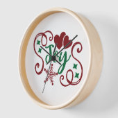 JOY Wall Clock Uhr (Winkel)