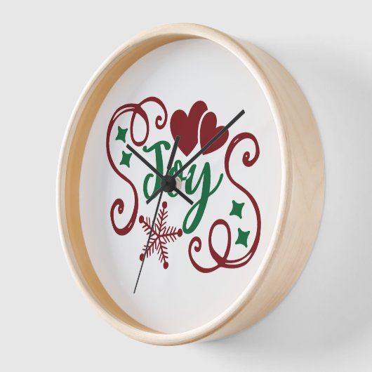 JOY Wall Clock Uhr (Winkel)