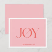 Joy | Weihnachten (Vorne/Hinten)
