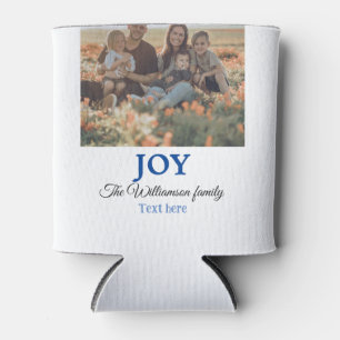 Joy Weihnachten Familienname Foto Urlaubspakete Dosenkühler