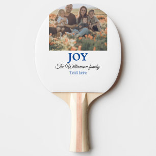 Joy Weihnachten Familienname Foto Urlaubspakete Tischtennis Schläger