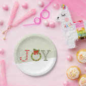 Joy - Weihnachten Pappteller (Party)