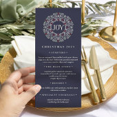 Joy | Weihnachtsmenü Menükarte