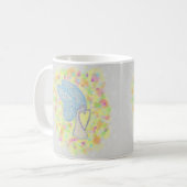 Joy White Guardian Angel Art Kaffee Cups oder Tass Kaffeetasse (Vorderseite Links)