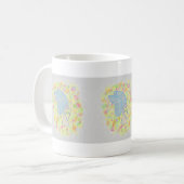 Joy White Guardian Angel Art Kaffee Cups oder Tass Kaffeetasse (Vorderseite Links)