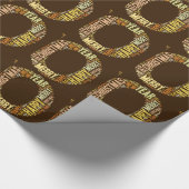 JOY WordcloY Christmas Geschenkpapier (Ecke)