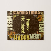 JOY WordcloY Christmas Puzzle (Horizontal)