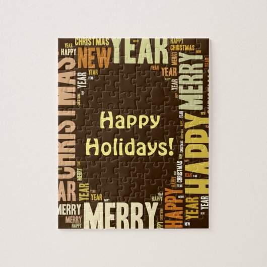 JOY WordcloY Christmas Puzzle (Vertikal)