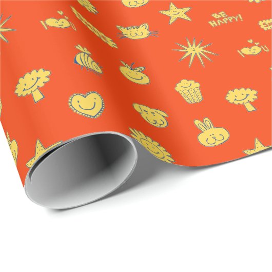 Joy Wrapping Paper Geschenkpapier (Rolleneckpunkt)