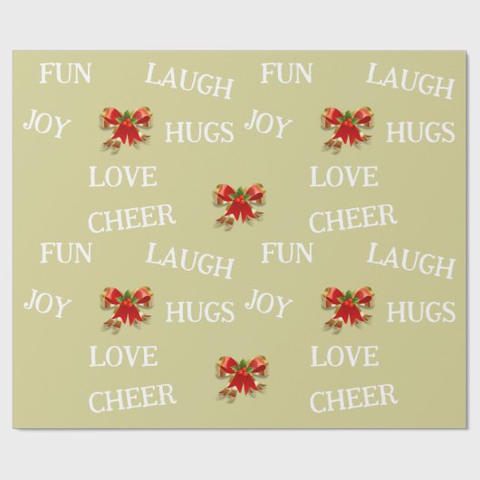 Joy-Wrapping Paper Geschenkpapier (Flach)