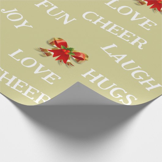 Joy-Wrapping Paper Geschenkpapier (Ecke)