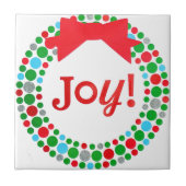 Joy Wreath Fliese (Vorderseite)