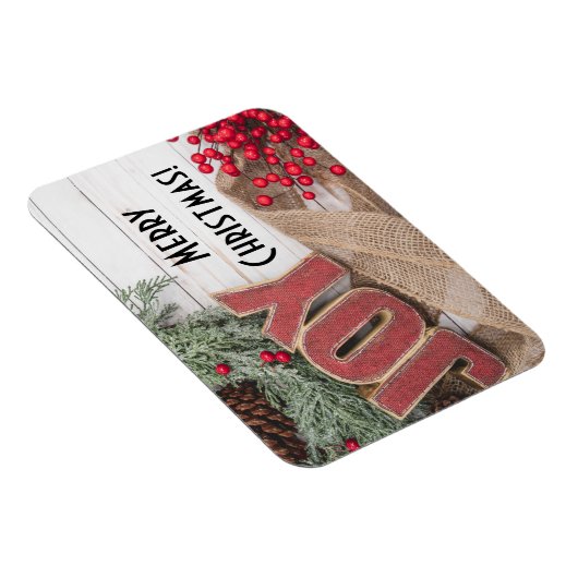 Joy & Wreath Holiday Collection Magnet (Rechte Seite)