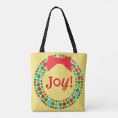 Joy Wreath Tasche (Rückseite)