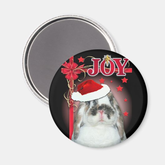Joy Xmas Magnet (Vorderseite/Rückseite)