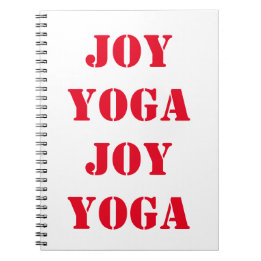 Joy Yoga Joy Notizblock