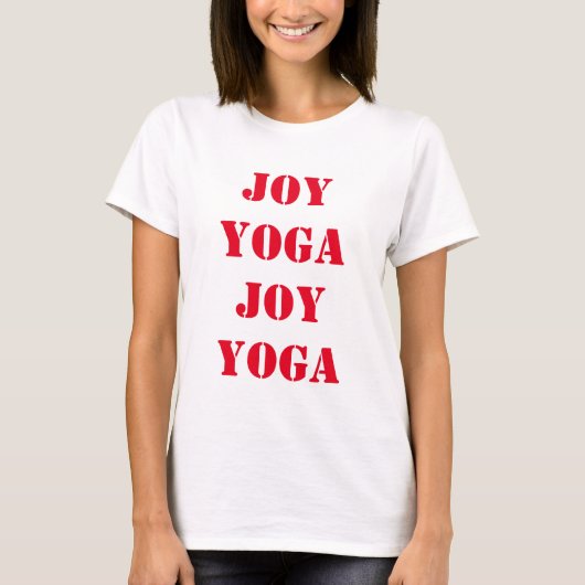 Joy Yoga Joy T-Shirt (Vorderseite)