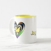 Joy Zweifarbige Tasse (Vorderseite Links)