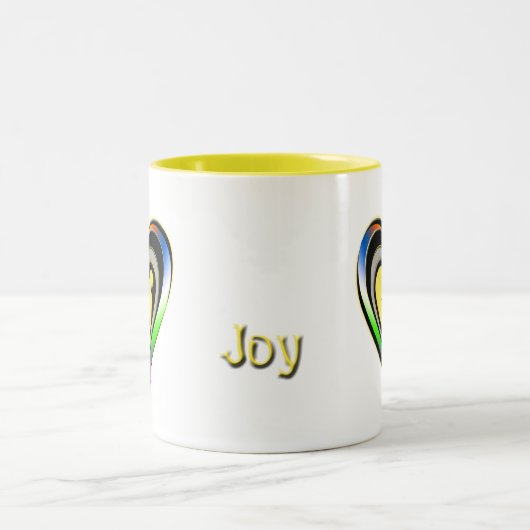 Joy Zweifarbige Tasse (Mittel)